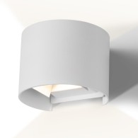 Applique da esterno LED 2x5W 100Lm/W IP65 Bianco 2700ºK