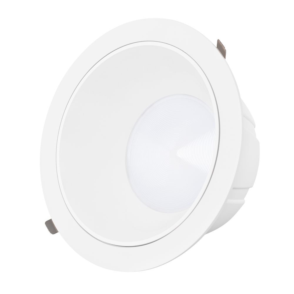 Faretto LED Da Incasso Circolare 40W 5600Lm 3000ºK Antiriflesso Faretto LED Da Incasso Circolare 40W 5600Lm 3000ºK Antiriflesso