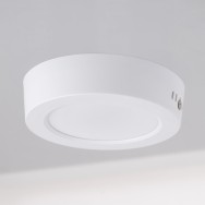 Plafoniera LED da superficie 100Lm/W 6W 600Lm 4000ºK IP20