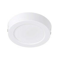 Plafoniera LED da superficie 100Lm/W 6W 600Lm 4000ºK IP20