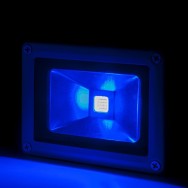 Faretto Proiettore LED 10W 850Lm IP65 Brico Blu 40.