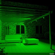 Proiettore LED 10W 850Lm IP65 Brico Verde 40.