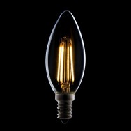 Lampadina LED E14 4W 273Lm 2000ºK Filamento 40.