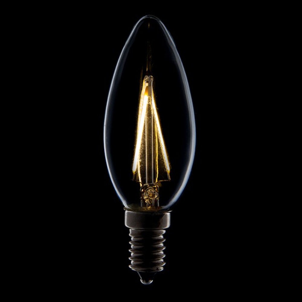 Lampadina LED E14 2W 144Lm 2000ºK Filamento 40. Lampadina LED E14 2W 144Lm 2000ºK Filamento 40.