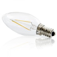 Lampadina LED E14 2W 144Lm 2000ºK Filamento 40.