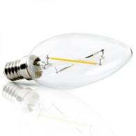 Lampadina LED E14 2W 144Lm 2000ºK Filamento 40.