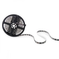 Striscia da 300 LED 72W 4,200Lm SMD5050 12VDC IP65 Nero Pcb x5M