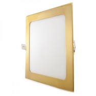Pannello LED 18W 1800Lm 2700ºK Quadrato Oro 50.