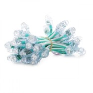 Pixel LED 0.1W 2Lm 12Mm 5V Epistar (stringa 40 unità) Verde