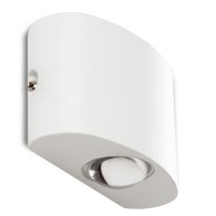 Lampada da parete a LED 2W 129Lm 2700ºK Brooklyn IP65 40.