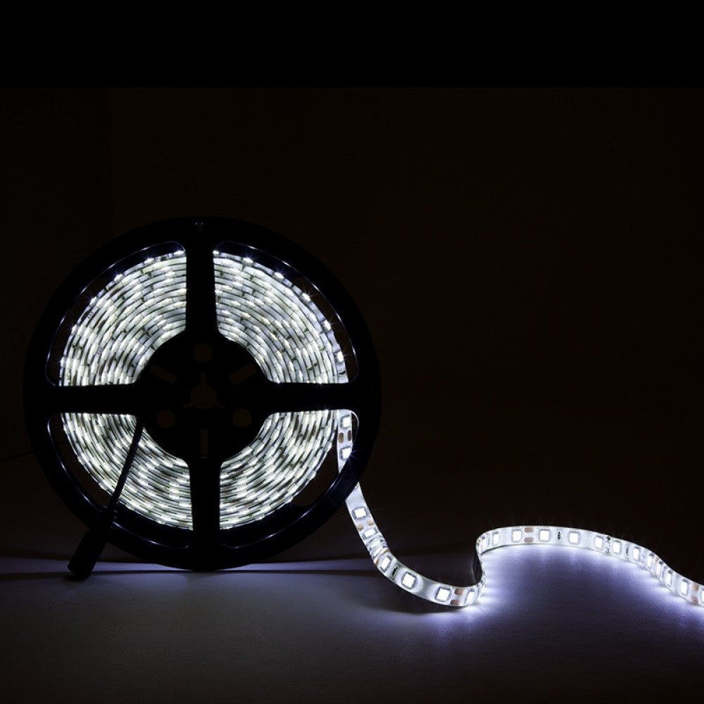 Striscia da 60 LED/M 100W 6.900Lm CRI85 6000ºK SMD5054 12VDC Striscia da 60 LED/M 100W 6.900Lm CRI85 6000ºK SMD5054 12VDC