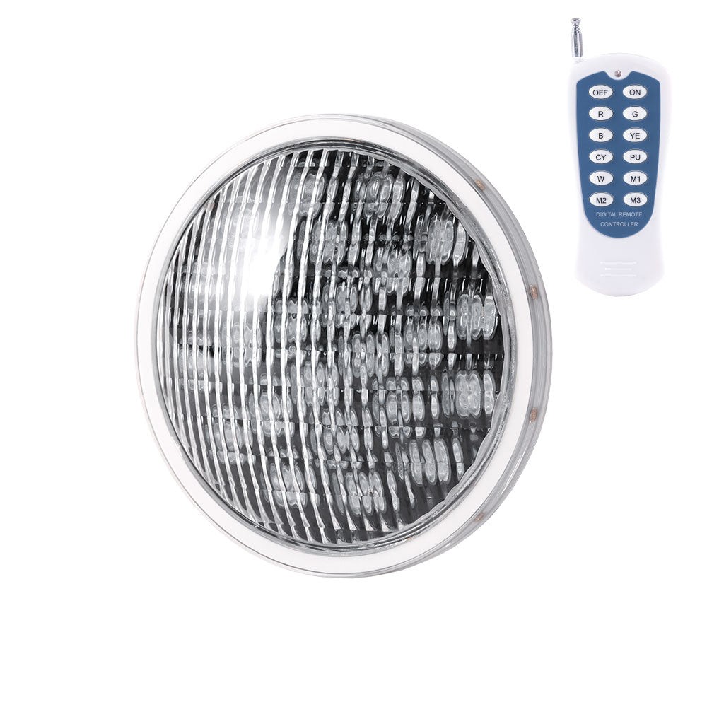 Faretto LED per piscina 25W Par 56 Controllo RGB 40. Faretto LED per piscina 25W Par 56 Controllo RGB 40.