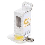 Lampadina LED E14 4W 273Lm 2700ºK Filamento Custodia