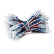Pixel LED 0,3 W 6 Lm 12 Mm 5 V Epistar RGB (stringa 50 unità)