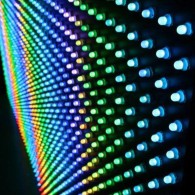 Pixel LED 0,3 W 6 Lm 12 Mm 5 V Epistar RGB (stringa 50 unità)