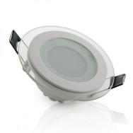 Faretto LED Downlight 6W 600Lm 2700ºK Vetro Circolare Ø95Mm