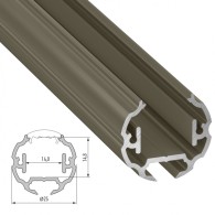 Profilo Alluminio Tipo COSMO 2,02M