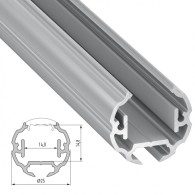 Profilo Alluminio Tipo COSMO 2,02M