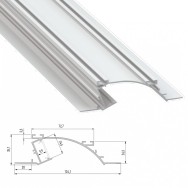 Profilo Alluminio Talpa 2,02M LL-10-0514-20
