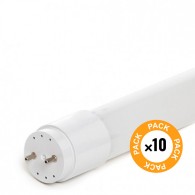 Confezione da 10 Tubi LED T8 18W 2520Lm 6000ºK Vetro 120Cm