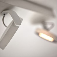 Luce a Muro LED Philips ClockWork bianco4x4.