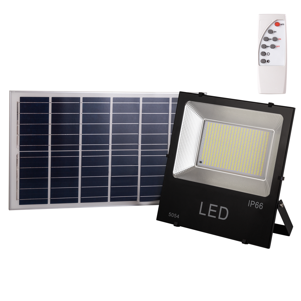 Proiettore LED 200W 20.000Lm 6000ºK Sensore solare 200W + Proiettore LED 200W 20.000Lm 6000ºK Sensore solare 200W +
