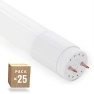 Confezione da 25 Tubi LED T8 9W 1260Lm 6000ºK Vetro 60Cm 40.