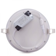 Pannello LED 15W 1500Lm 2700ºK Circolare 40.