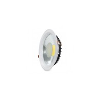 Faretto LED da incasso circolare 12W 1123Lm 2700ºK Bridgelux
