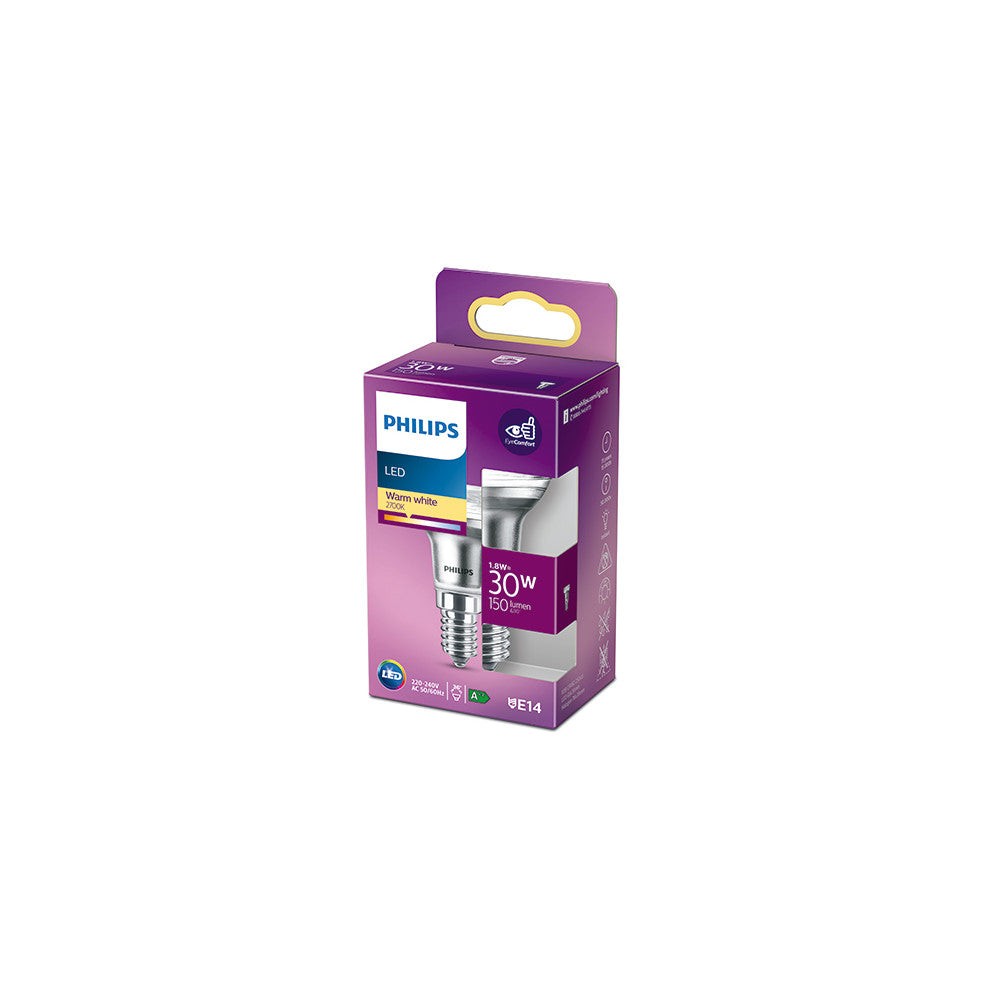 Lampadina LED Philips E14 R39 1. Lampadina LED Philips E14 R39 1.