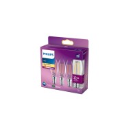 Pacchetto 3 Lampadina LED Philips E14 B35 4.