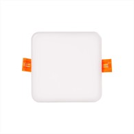 Piastra LED 8W 619Lm 4000ºK Quadrata senza cornice 40.