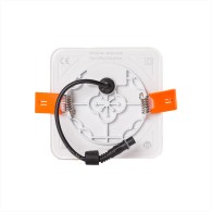 Piastra LED 8W 619Lm 4000ºK Quadrata senza cornice 40.