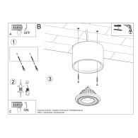 Lampada Da Soffittoiera "Basic"
