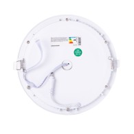 Pannello LED 18W 1800Lm 6000ºK Sensore PIR 40.
