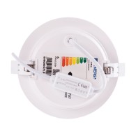Piastra LED 6W 710Lm 6500ºK 30000H