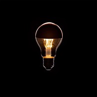 Lampadina LED E27 4W 273Lm 2000ºK Filamento A6 Riflettore Rame