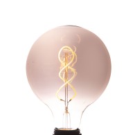 Lampadina LED E27 4W 380Lm 2000ºK Filamento G125 40.