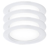 Confezione da 4 faretti LED 24W 2.