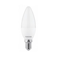 Lampadina LED TOSHIBA E14 C37 5W 470Lm Bianco Caldo Dimmerabile