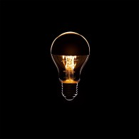 Lampadina LED E27 4W 273Lm 2000ºK Filamento A6 Riflettore Oro