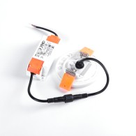 Piastra LED 6W 399Lm 2700ºK Circolare senza cornice 40.
