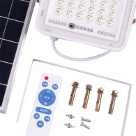 Solare LED Floodlight 30W 6500K Pannello: 6V/6W Battery: