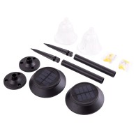 pacchetto 2 Faretti LED Solare IP65 40.000H 40.