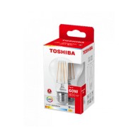 Lampadina LED TOSHIBA E27 A60 7W 806Lm Bianco Caldo