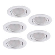 Confezione da 5 Lampadine LED GU10 6W 500Lm 6000ºK 40.