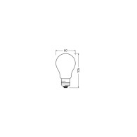 Ledvance/Osram Lampadina LED "Classica" E27 7.