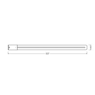 Ledvance/DULUX 2G11 Lampada LED 25W 2950Lm 3000K 140º IP20