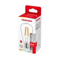 Lampadina LED TOSHIBA E27 ST64 7W 806Lm Bianco Caldo