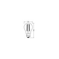Ledvance/Osram Lampadina LED "Classic" E27 7.